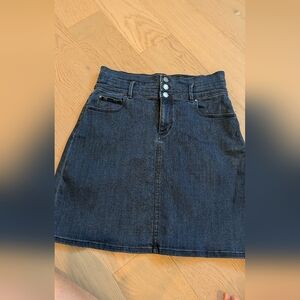 Ann Taylor High Rise Dark Blue Jeans